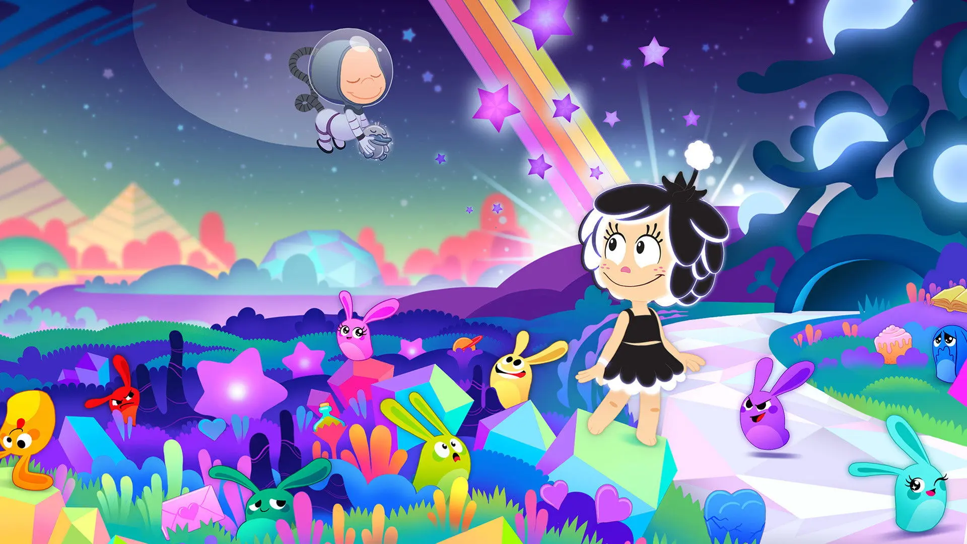 Hanazuki: Full of Treasures backdrop