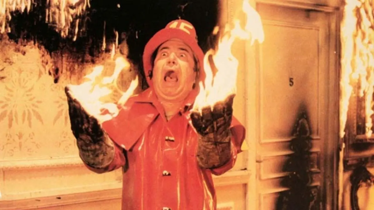 Firefighters backdrop