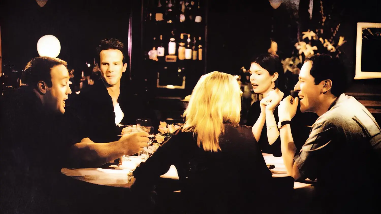 Dinner for Five backdrop