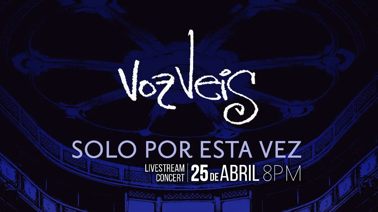 Voz Veis - Just this once backdrop