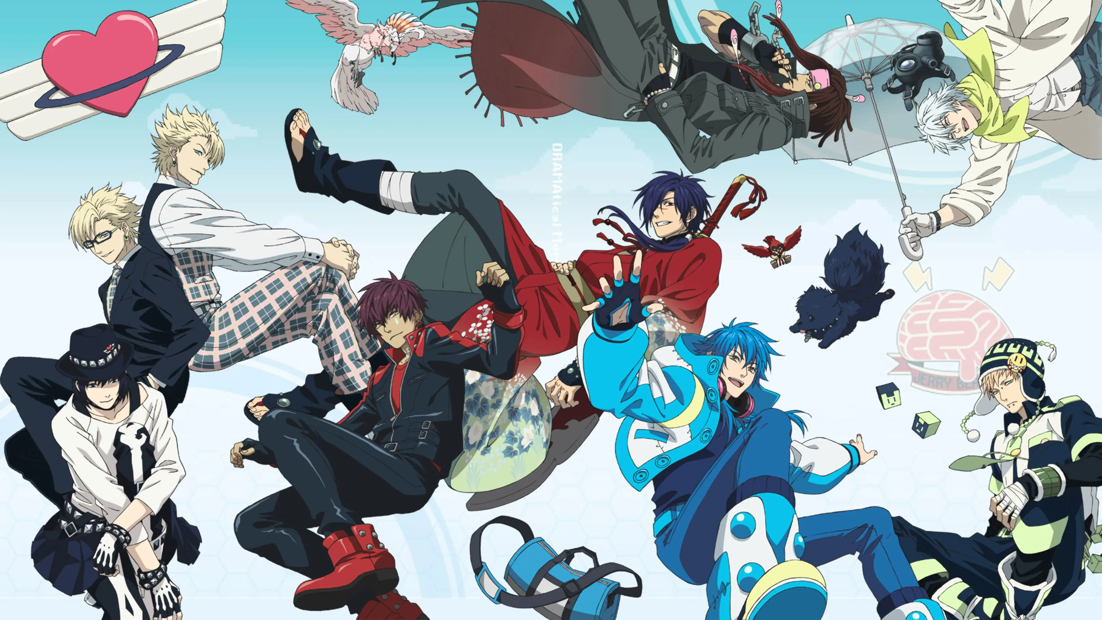 Dramatical Murder backdrop