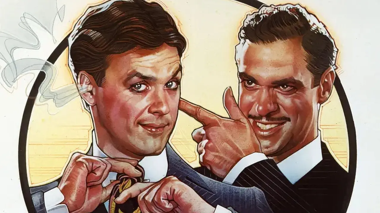 Johnny Dangerously backdrop