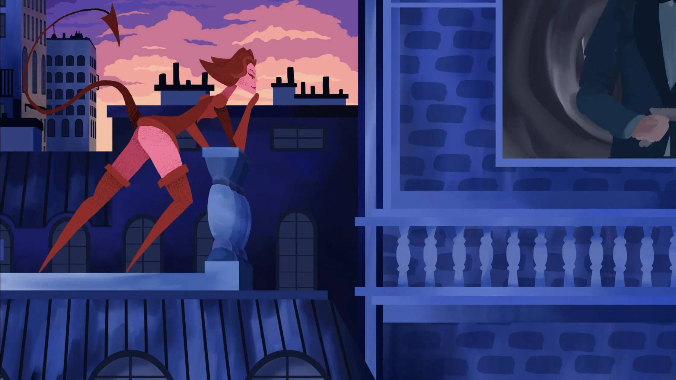 The Flight of Paloma backdrop
