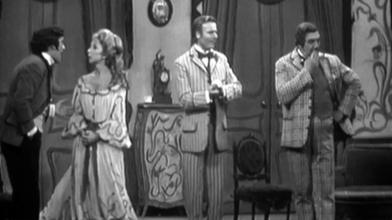 Un fil à la patte backdrop