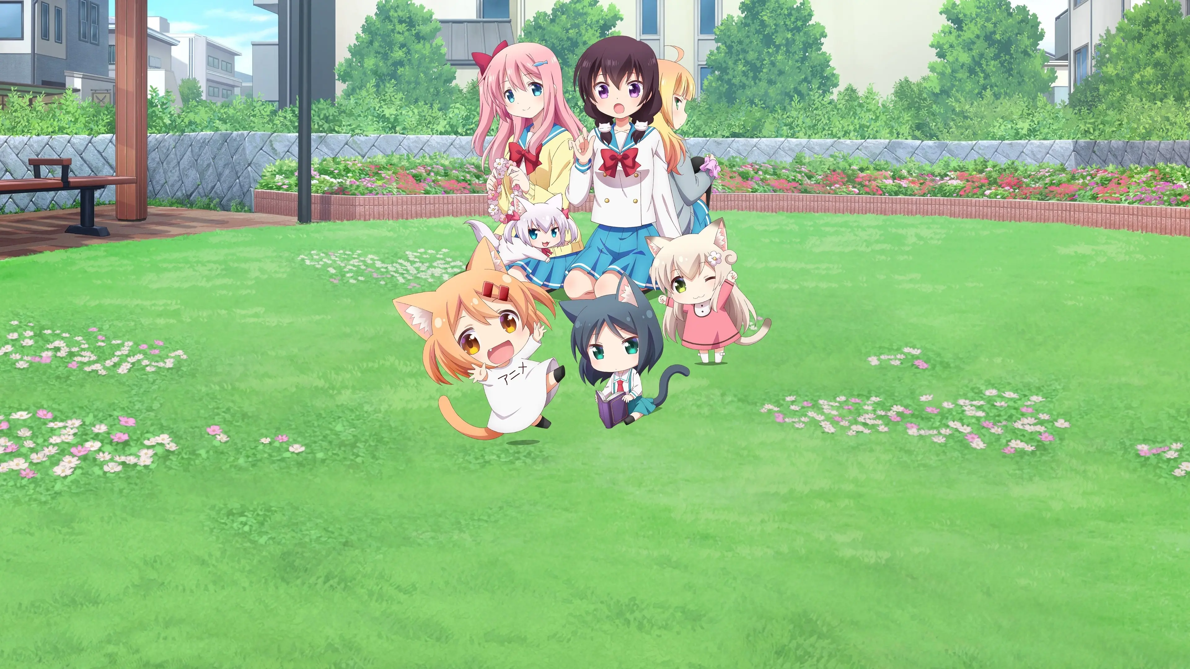 Nyanko Days backdrop