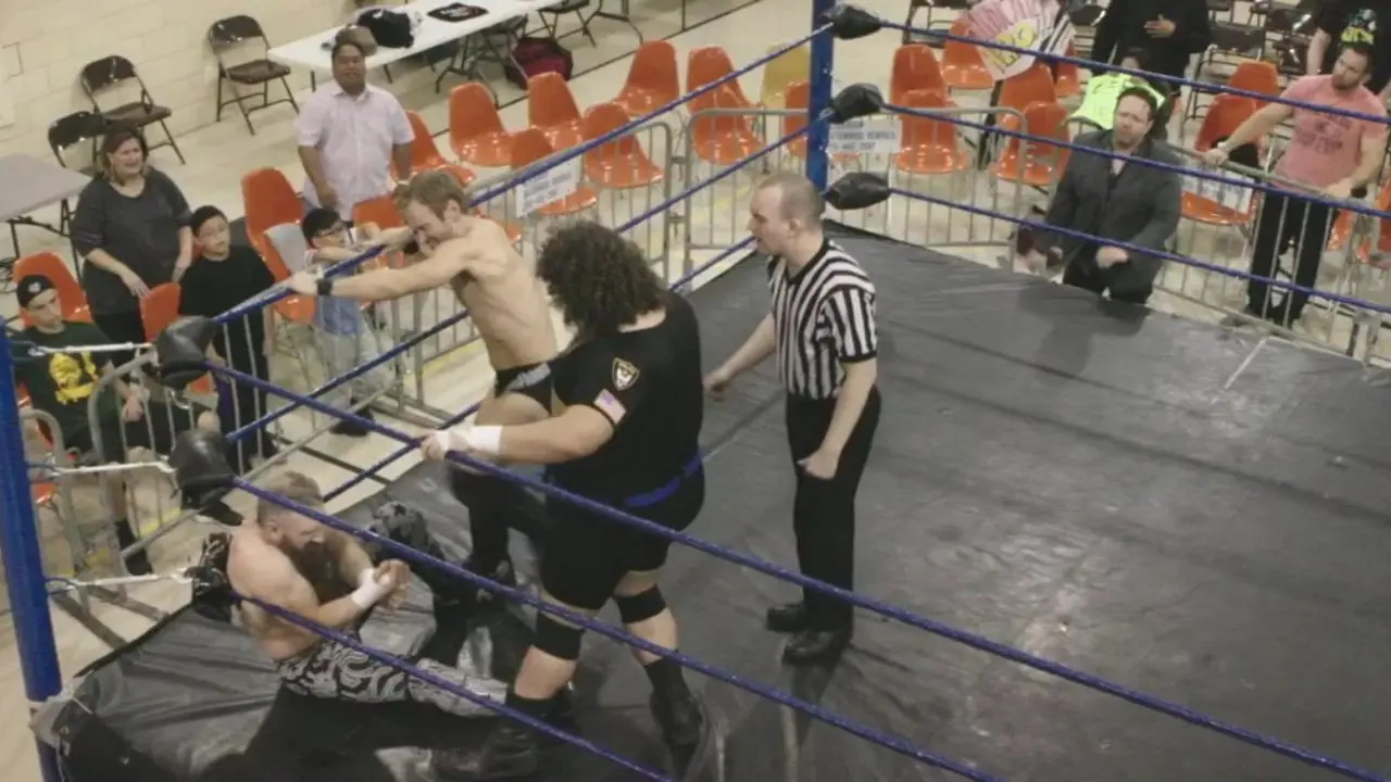 Powerbomb backdrop