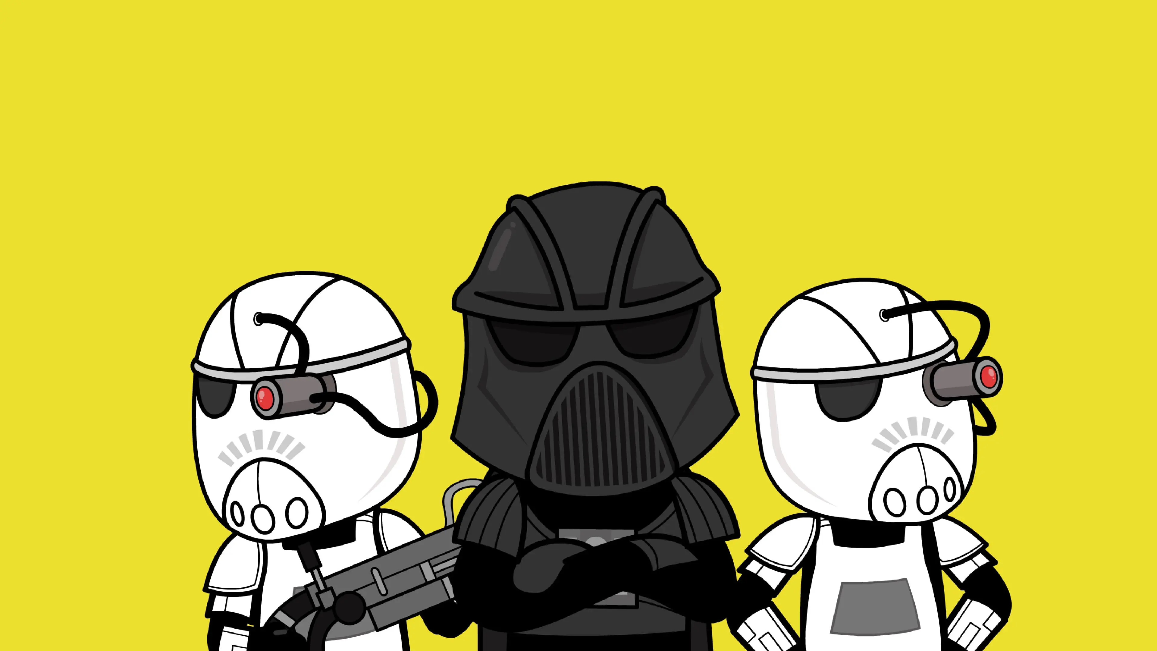 Troopers: Animated backdrop