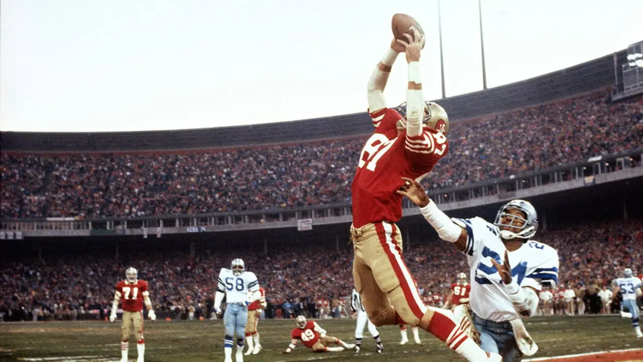 The San Francisco 49ers Team of the '80s backdrop