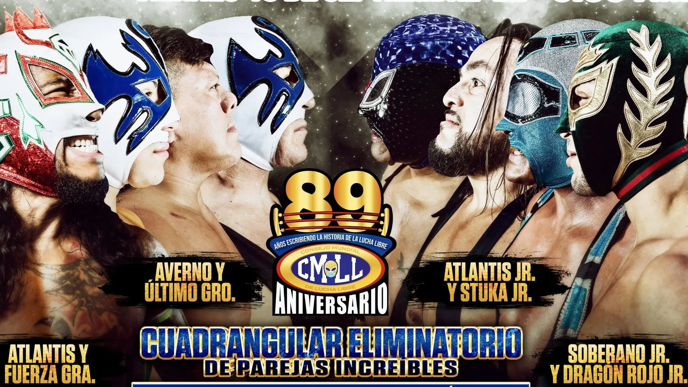 CMLL 89 Aniversario backdrop