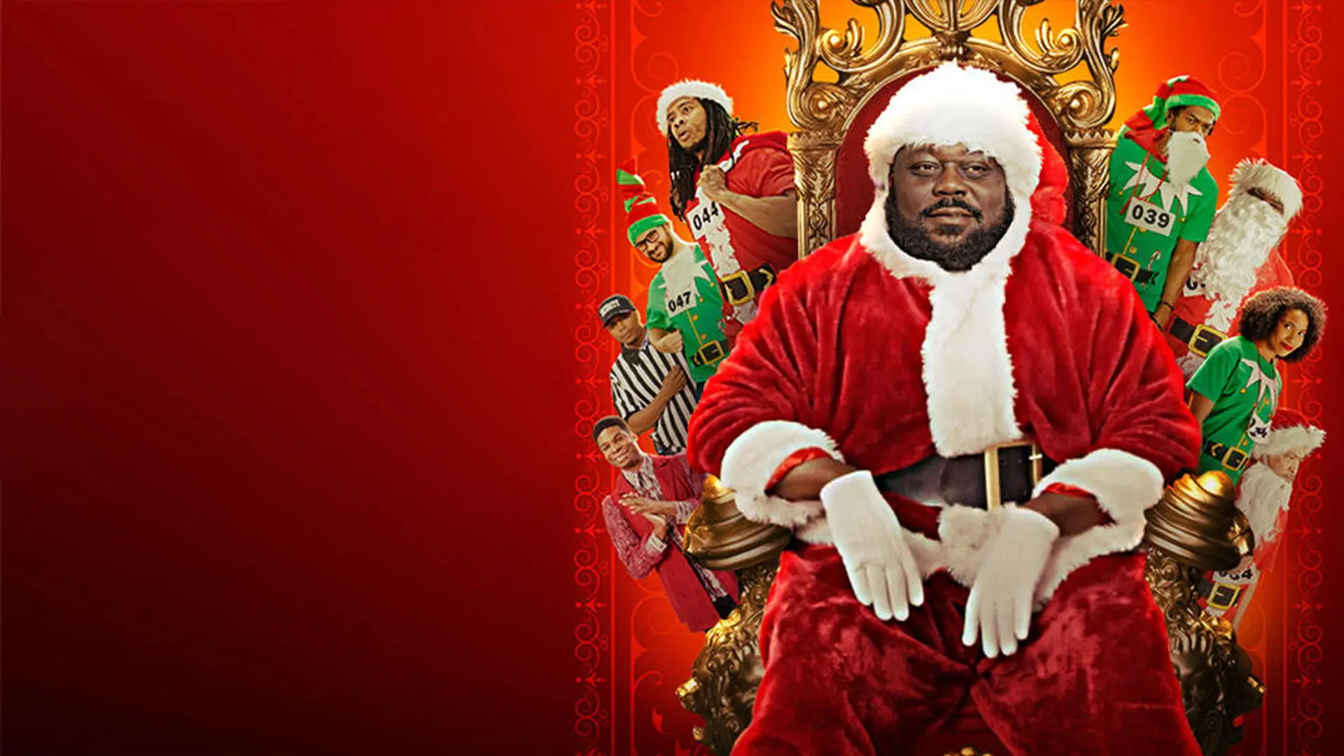 Santa Games backdrop