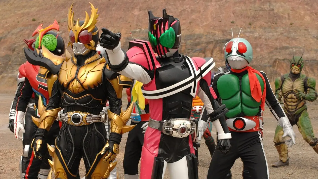 Kamen Rider Decade: All Riders vs. Dai-Shocker backdrop