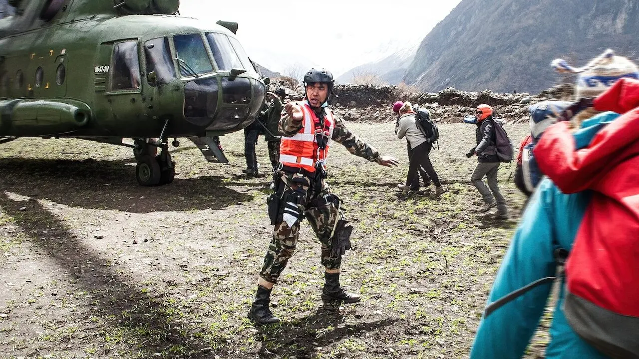 Aftershock: Everest and the Nepal Earthquake backdrop