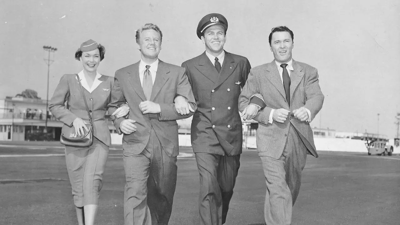 Three Guys Named Mike backdrop