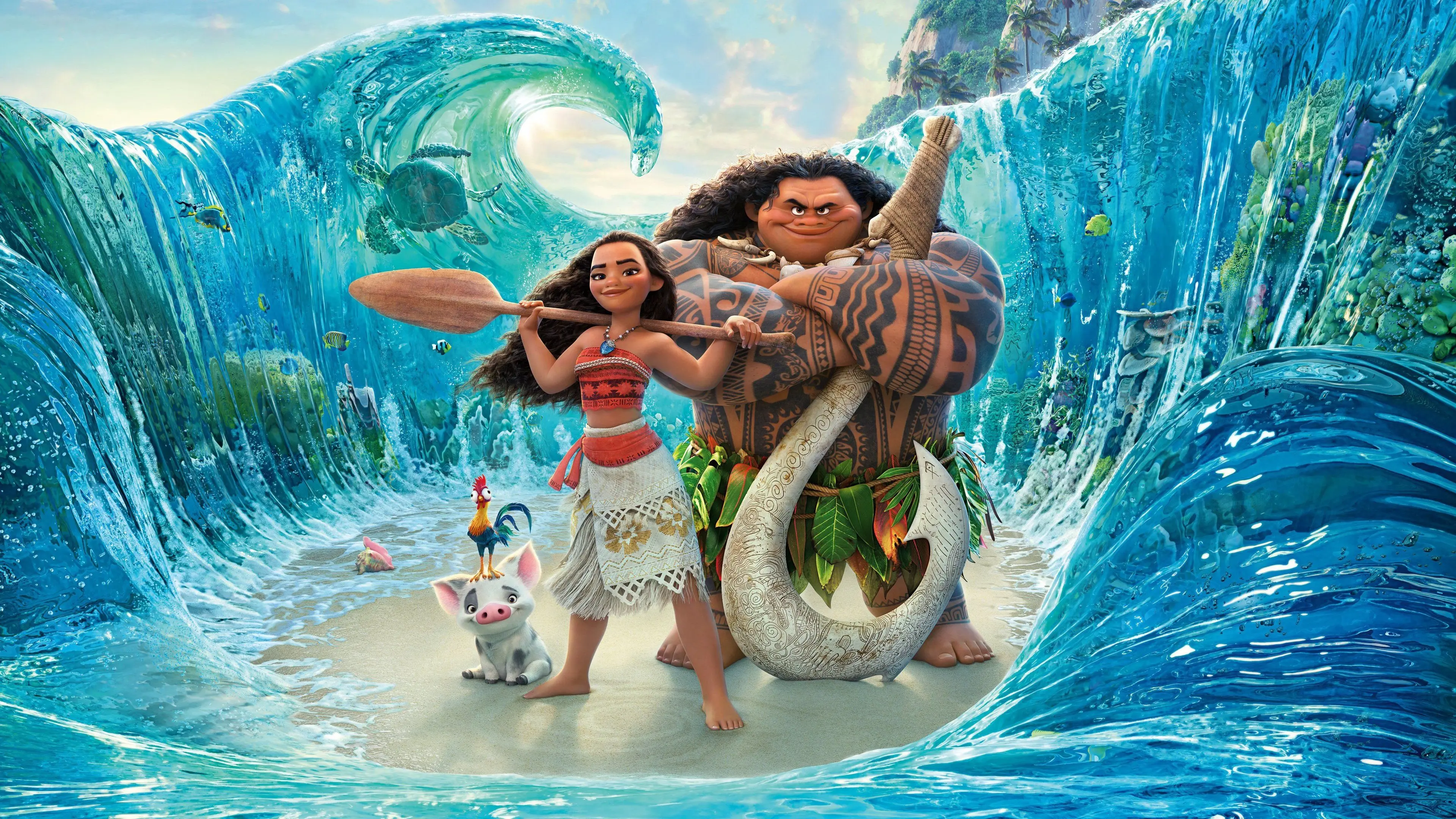 Moana backdrop