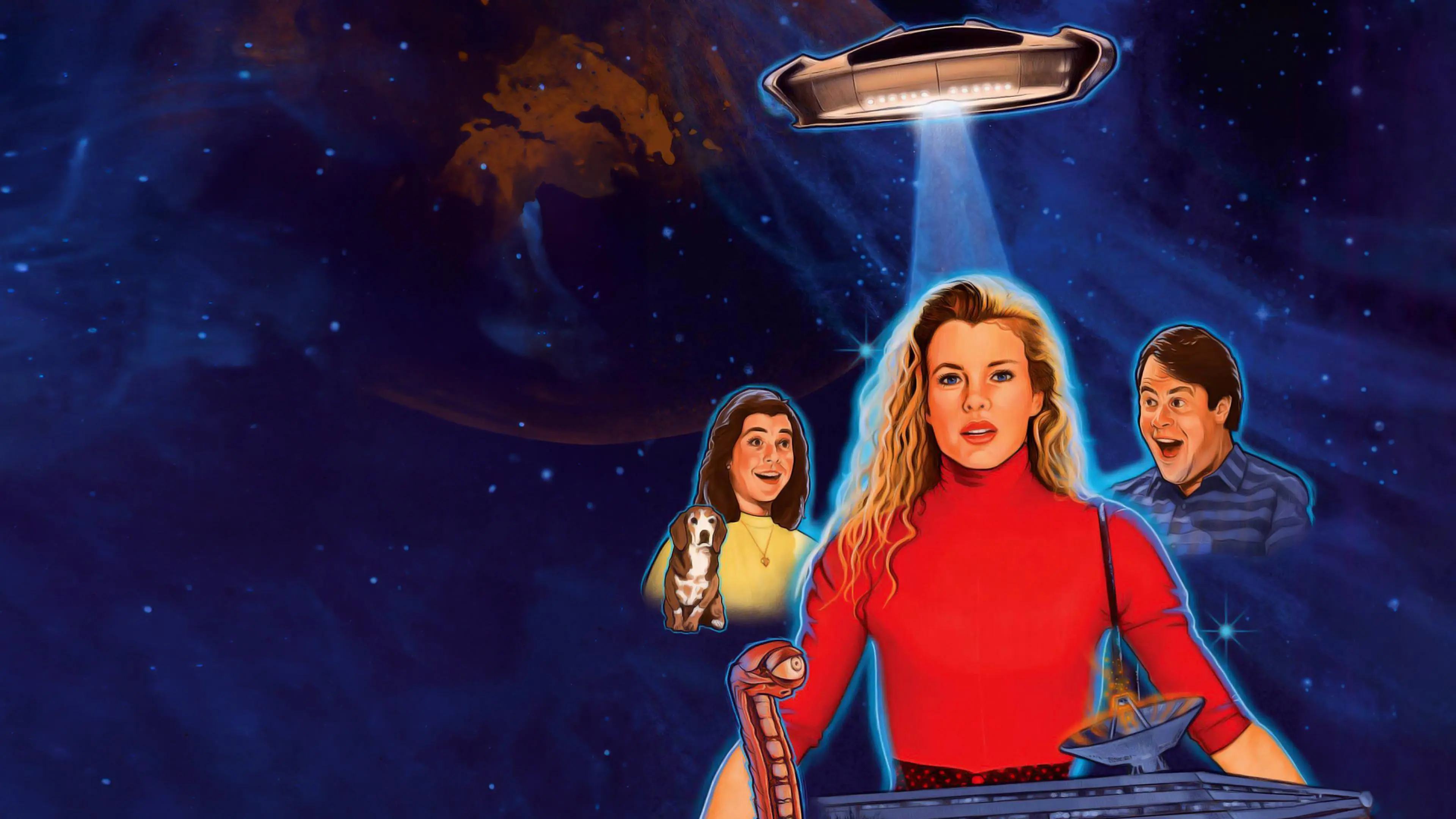 My Stepmother Is an Alien backdrop