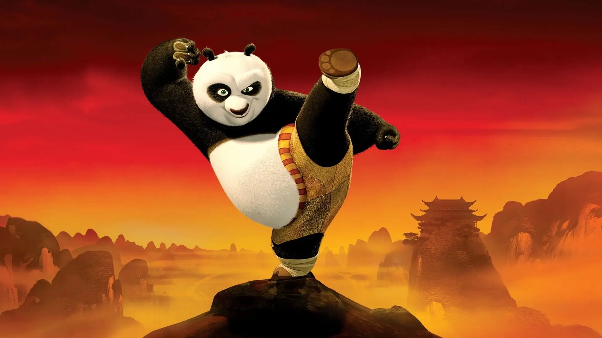 Kung Fu Panda backdrop