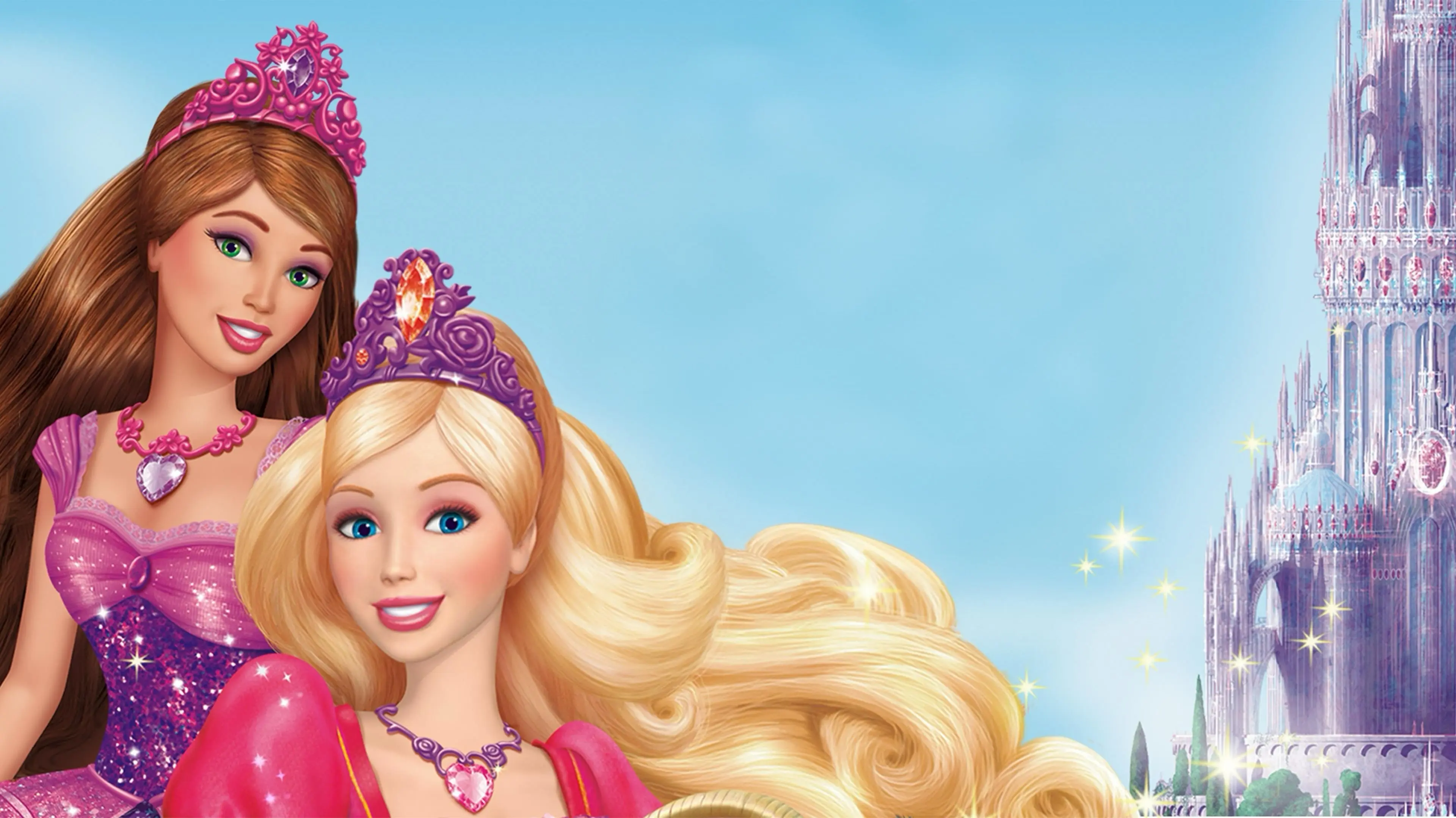 Barbie and the Diamond Castle backdrop