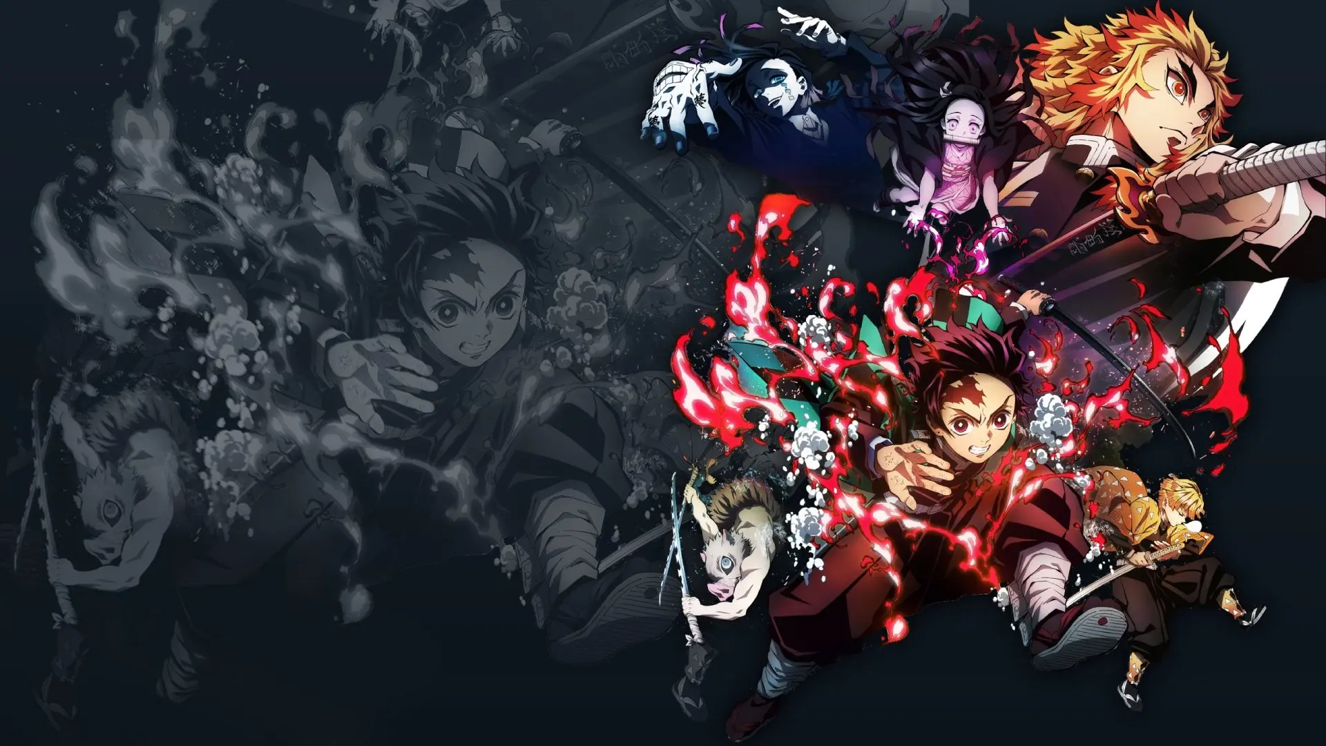 Demon Slayer -Kimetsu no Yaiba- The Movie: Mugen Train backdrop