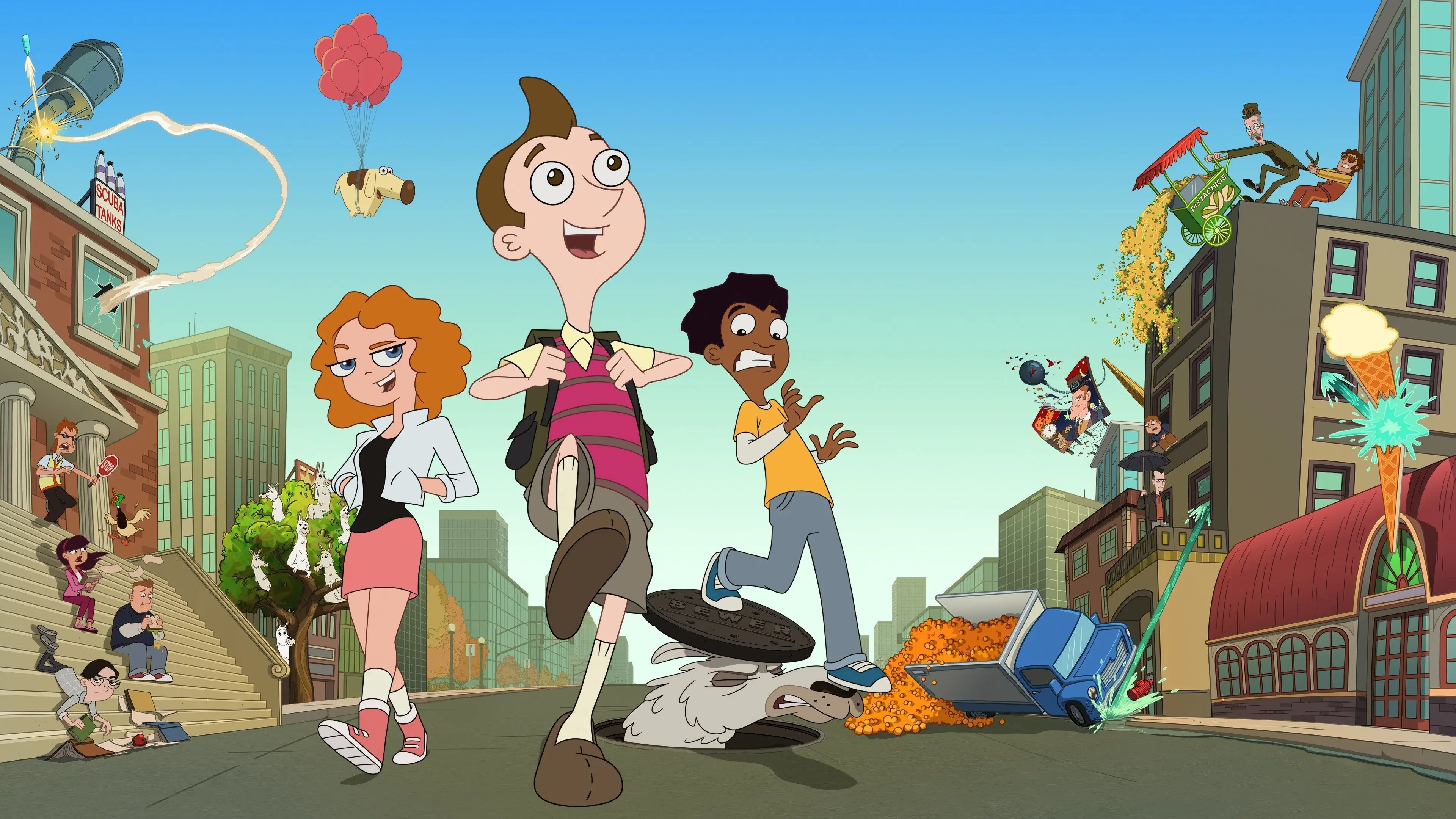 Milo Murphy's Law backdrop