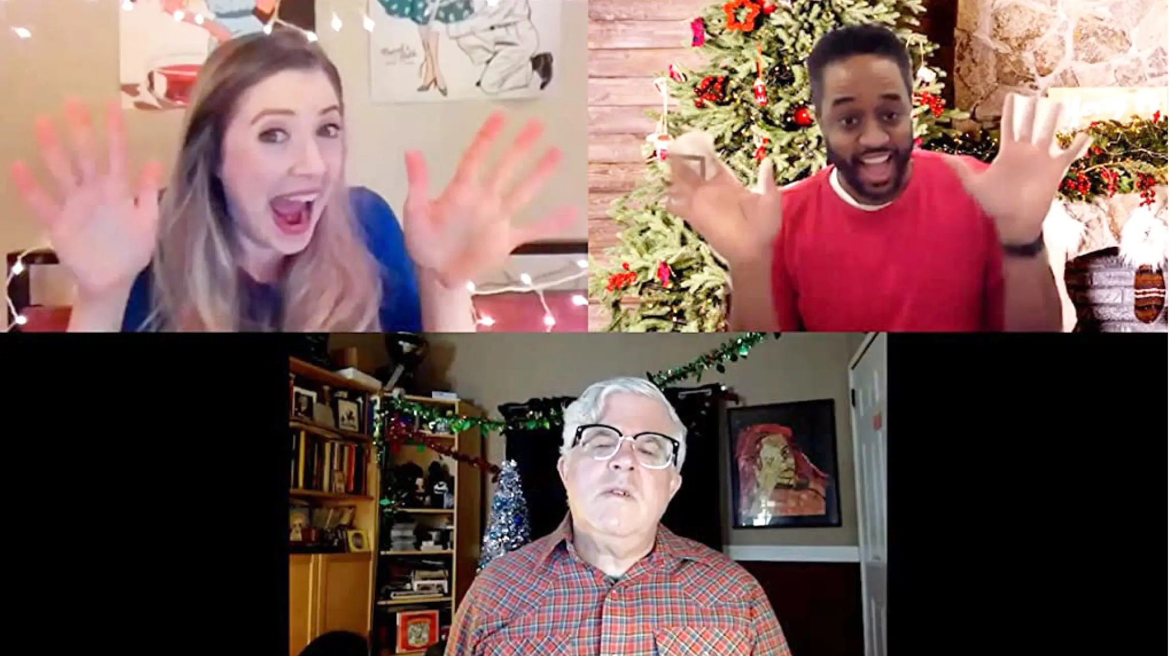 Christmas Staycation backdrop