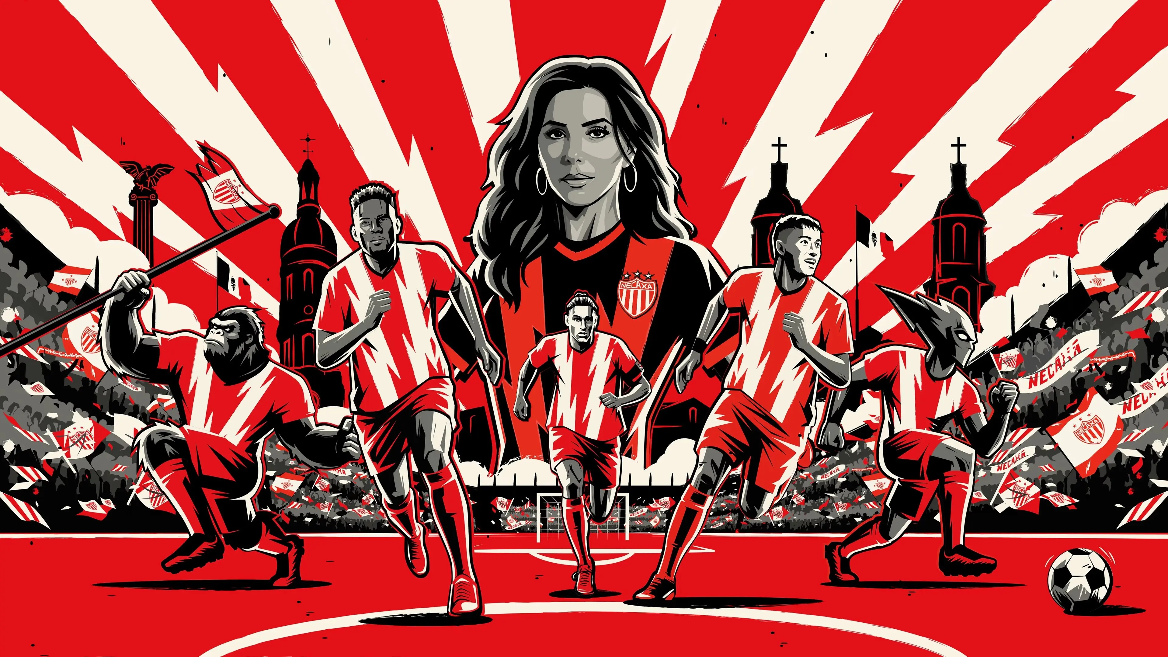 Necaxa backdrop