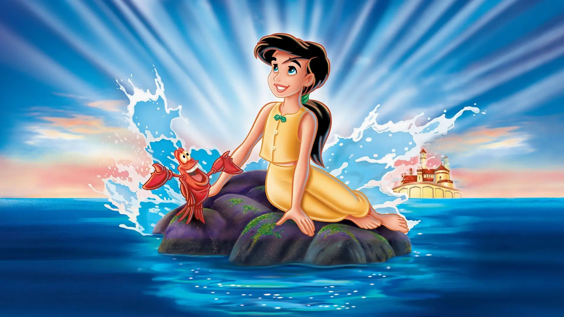 The Little Mermaid II: Return to the Sea backdrop