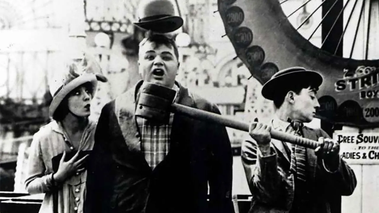 A Glimpse of the San Diego Exposition backdrop