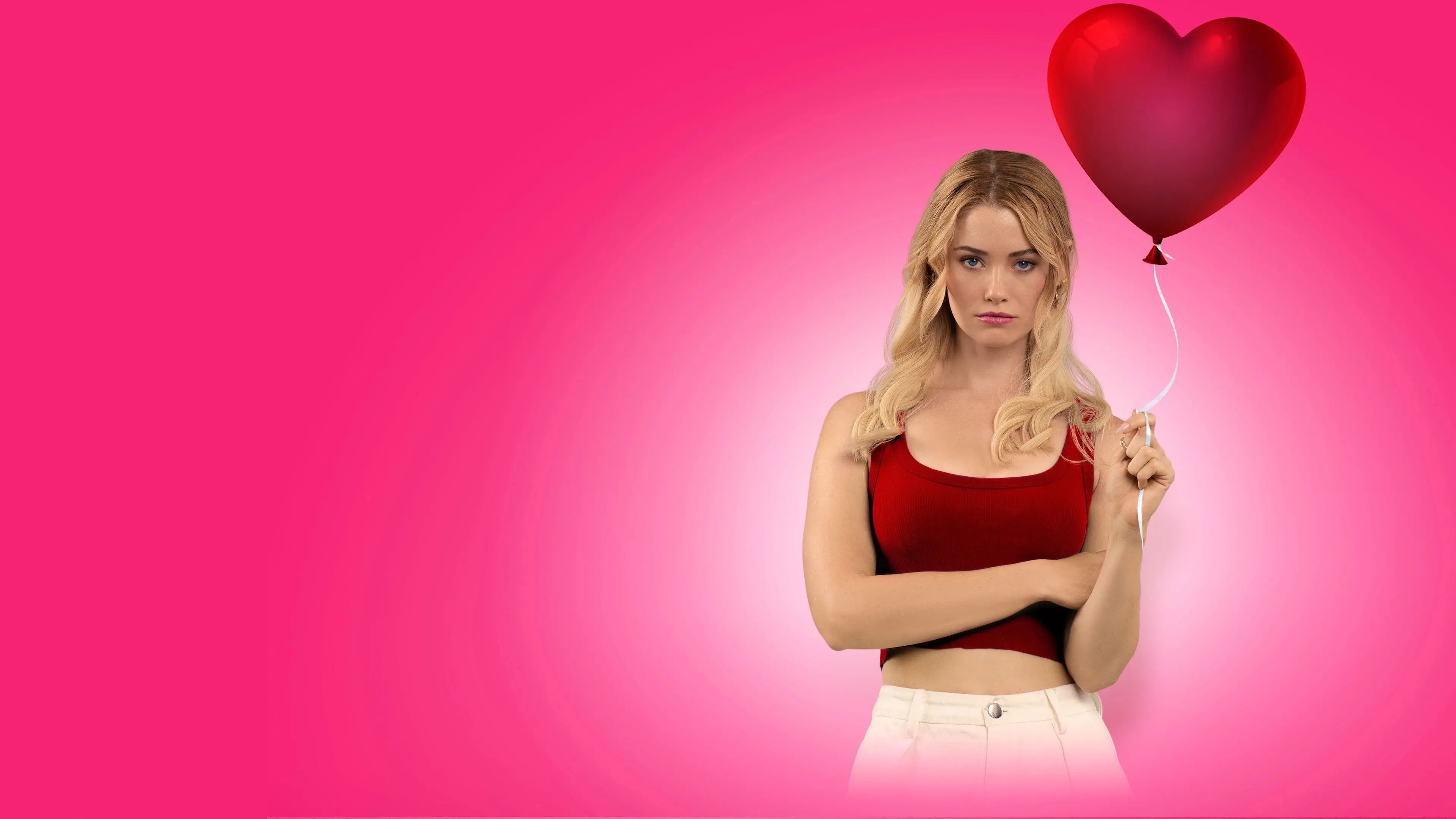 F Valentine's Day backdrop
