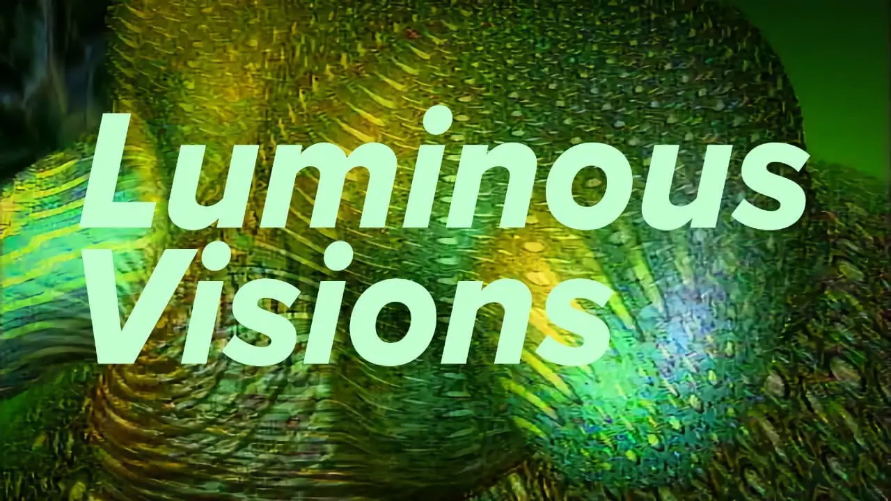 Luminous Visions backdrop