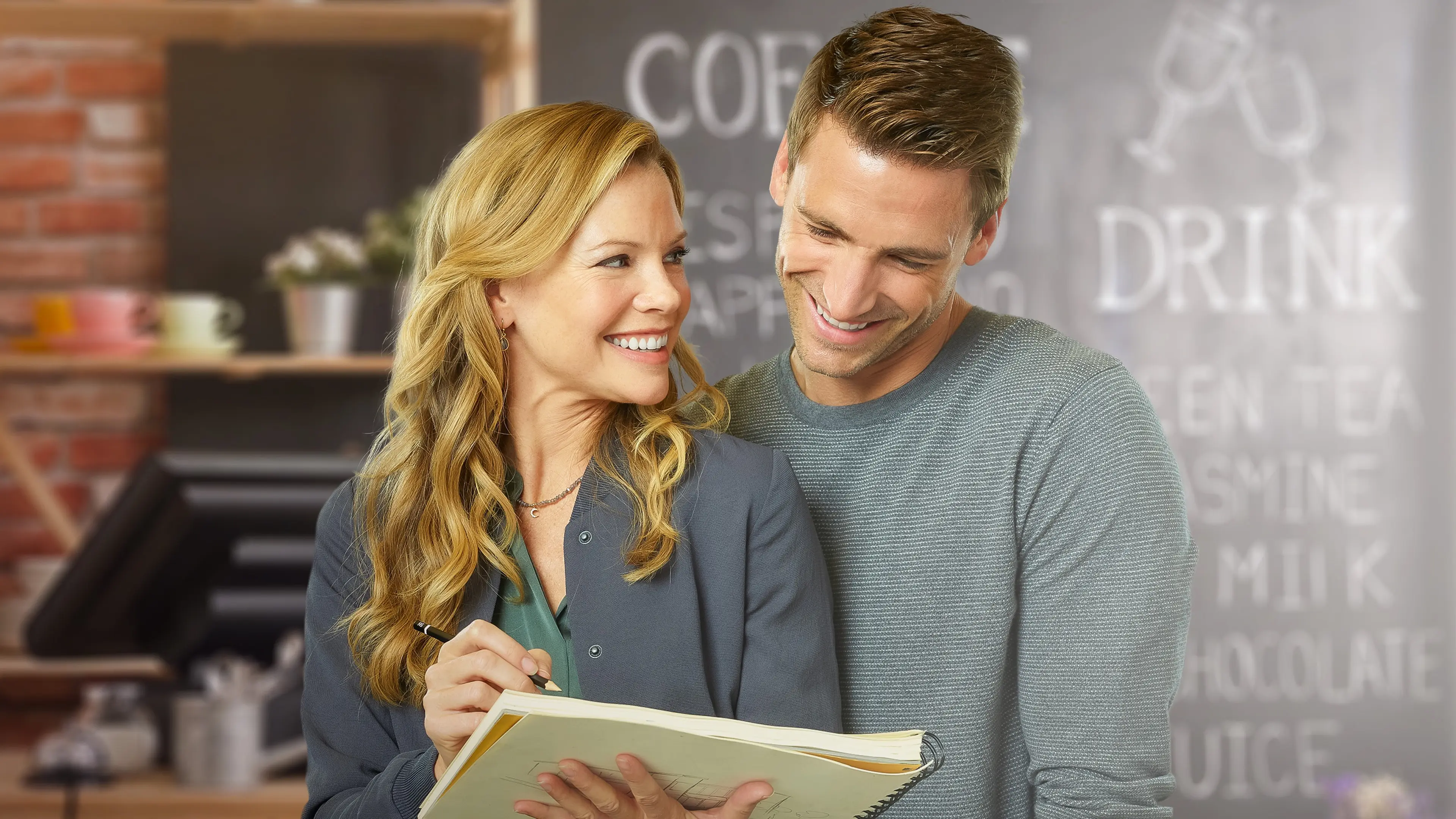 Love Struck Café backdrop