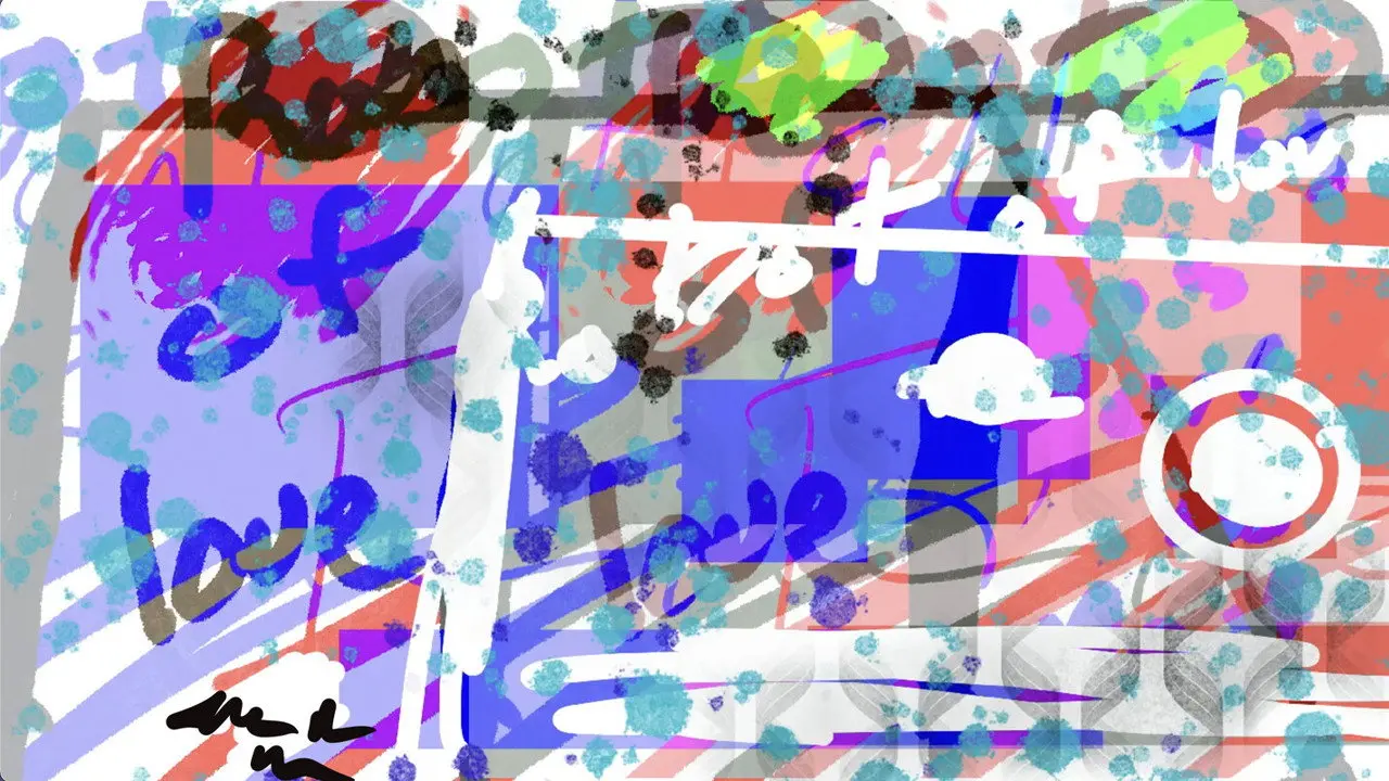 Digital Automatic Writing! backdrop