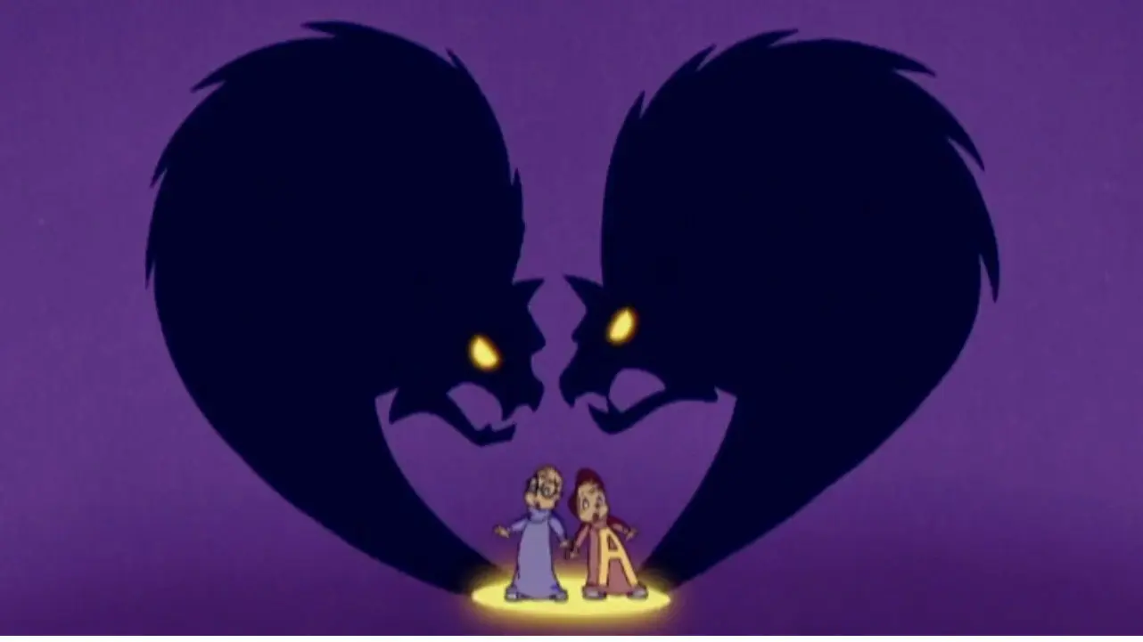 Alvin and the Chipmunks Meet the Wolfman backdrop