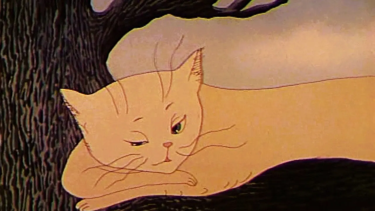 The Tree and the Cat backdrop