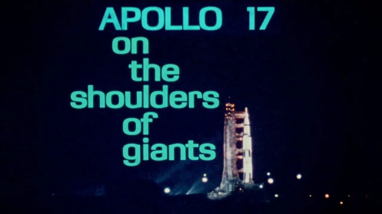 Apollo 17, on the Shoulders of Giants backdrop