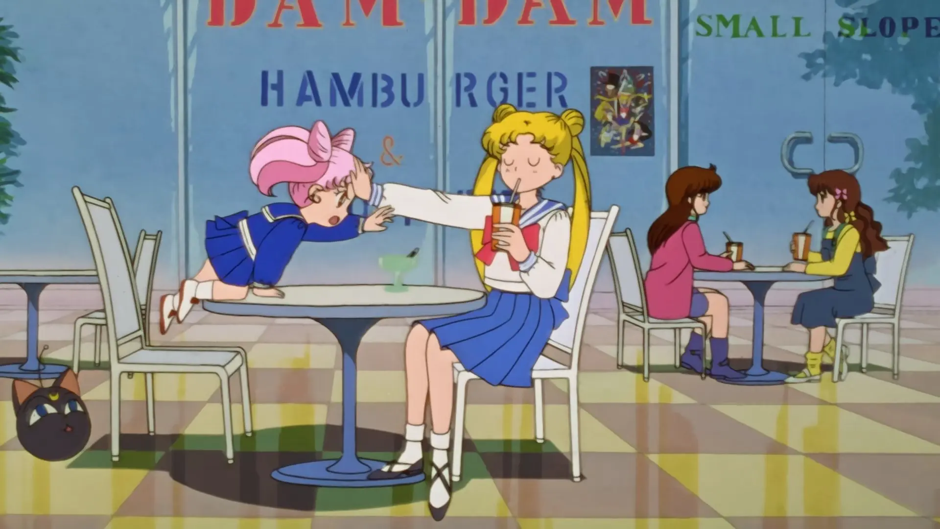 Sailor Moon: Make Up! Sailor Senshi backdrop