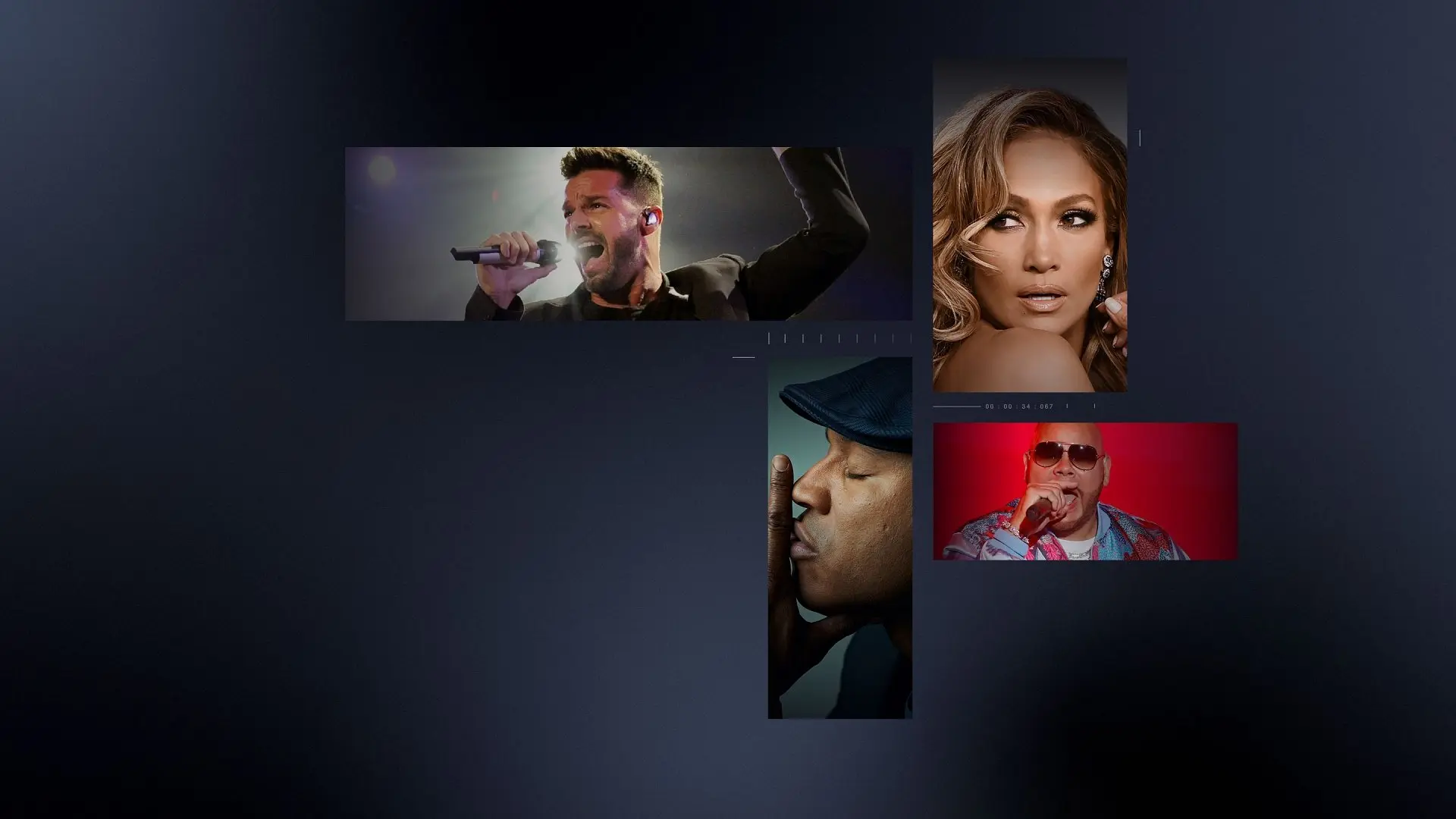 Behind the Music backdrop