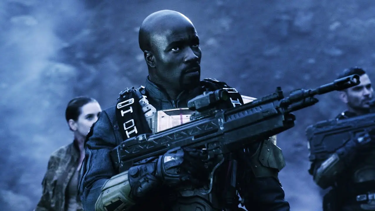 Halo: Nightfall backdrop