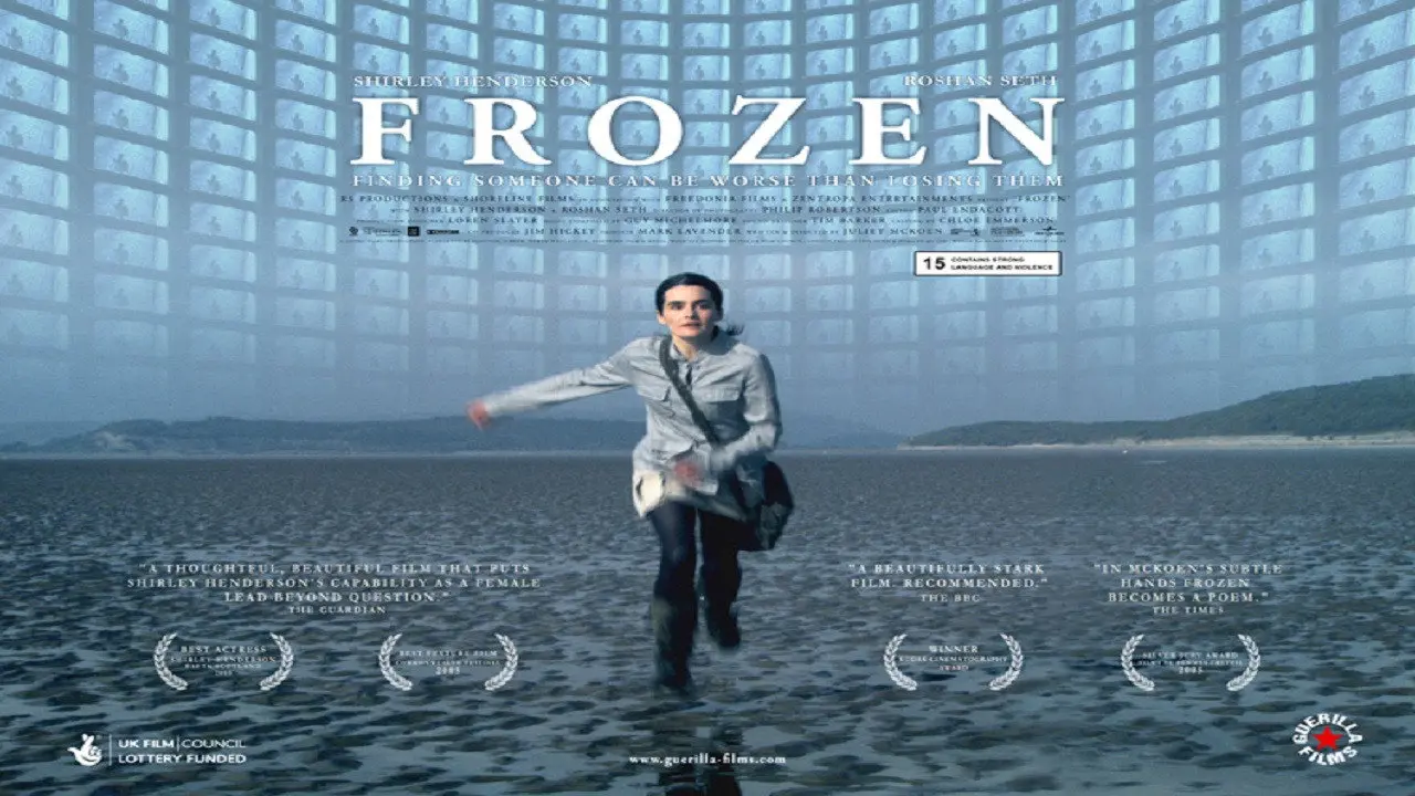 Frozen backdrop