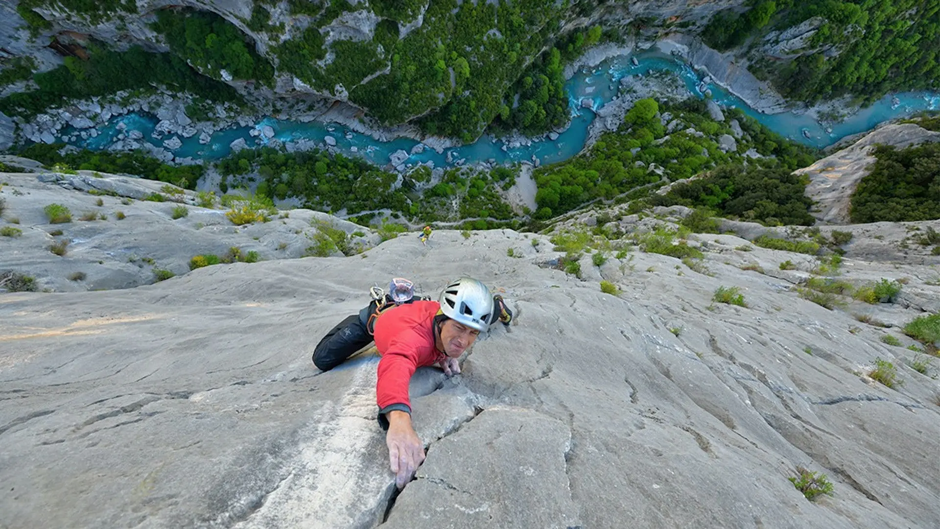 The Verdon Gorge, The Origin Of Sport Climbing backdrop
