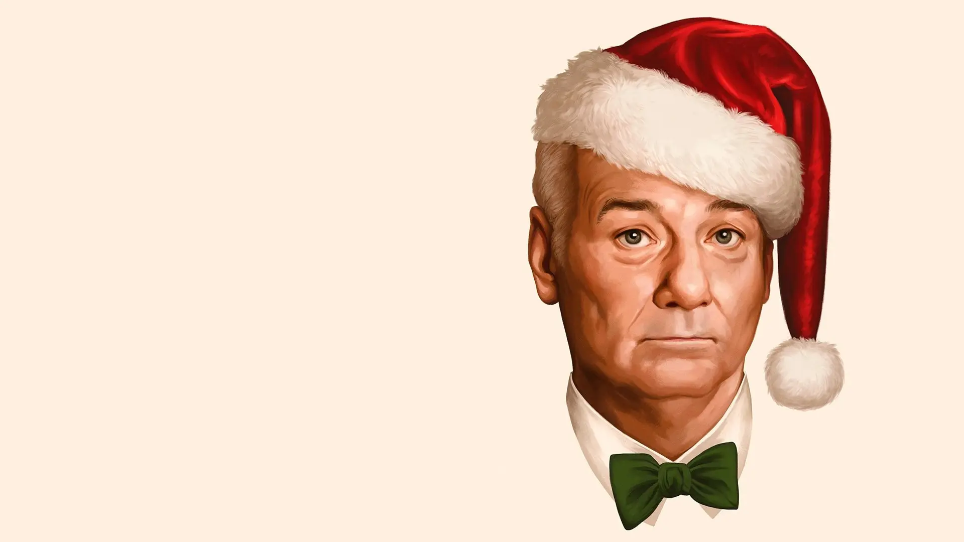 A Very Murray Christmas backdrop
