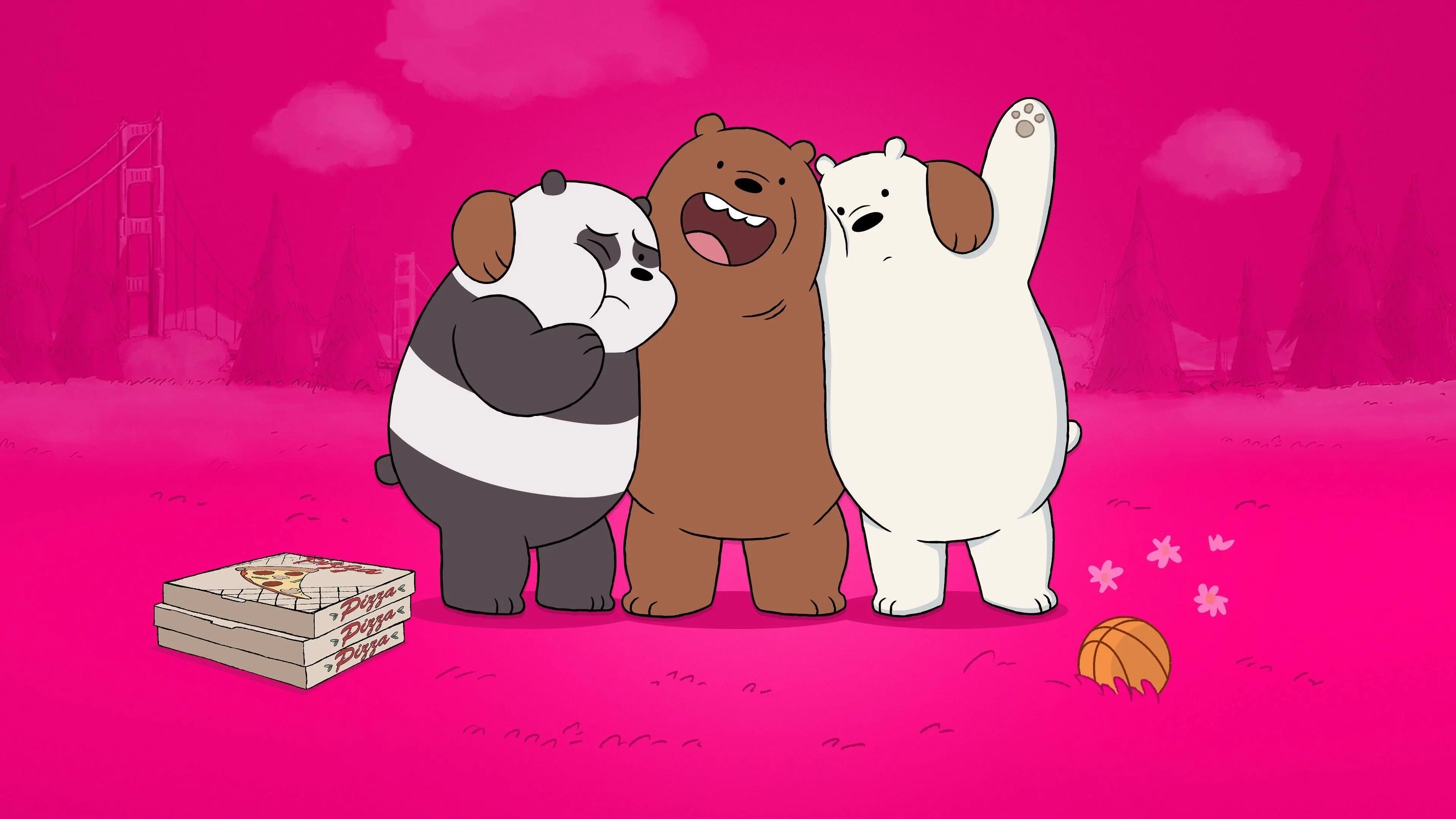 We Bare Bears backdrop