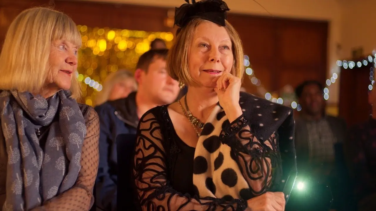 The Silver Screen Dreams Cafe backdrop