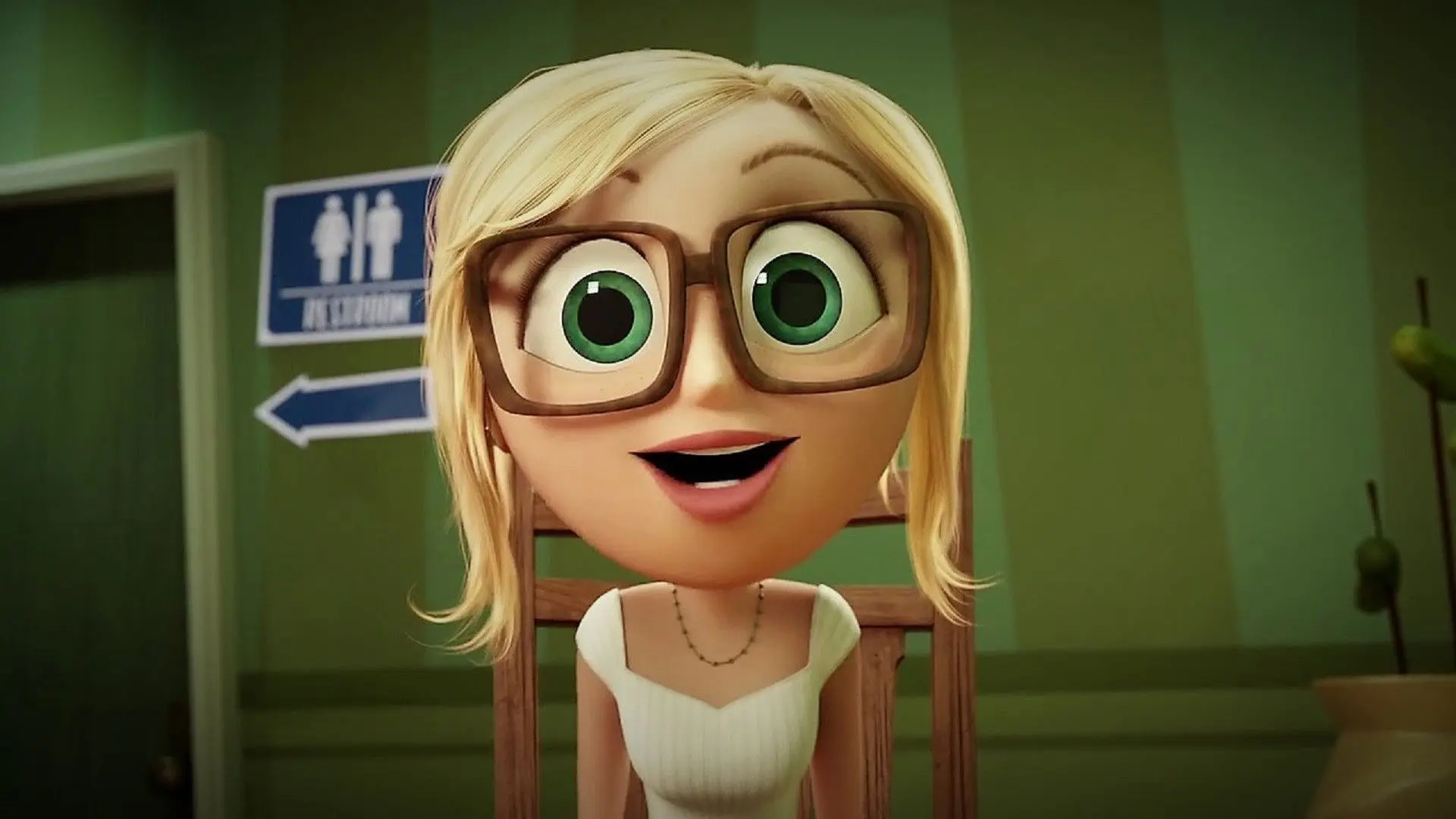 Steve's First Bath backdrop