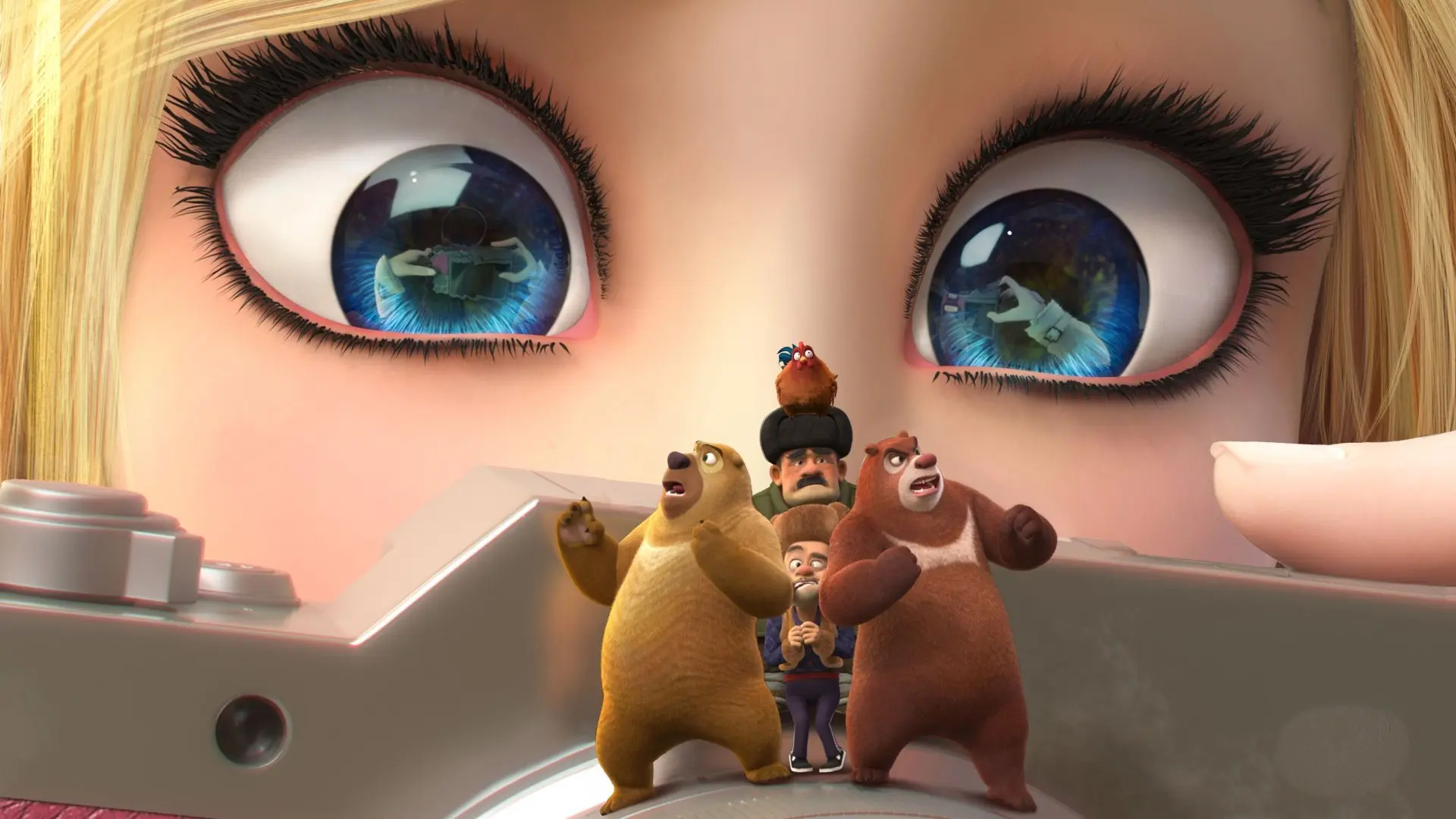 Boonie Bears: The Big Shrink backdrop