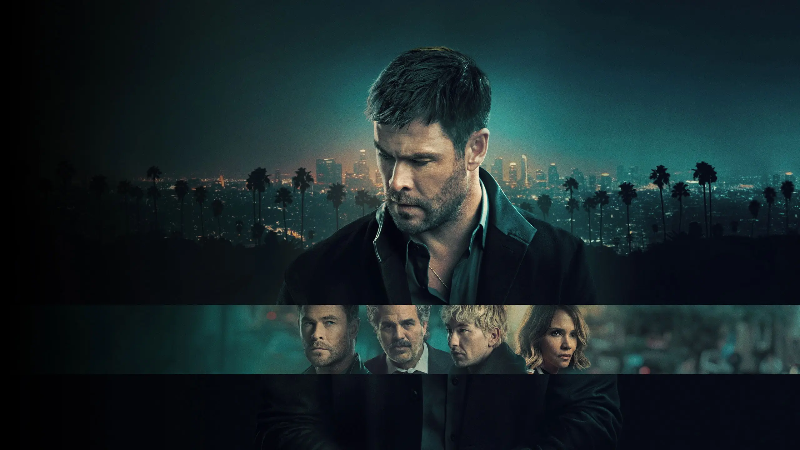 Crime 101 backdrop