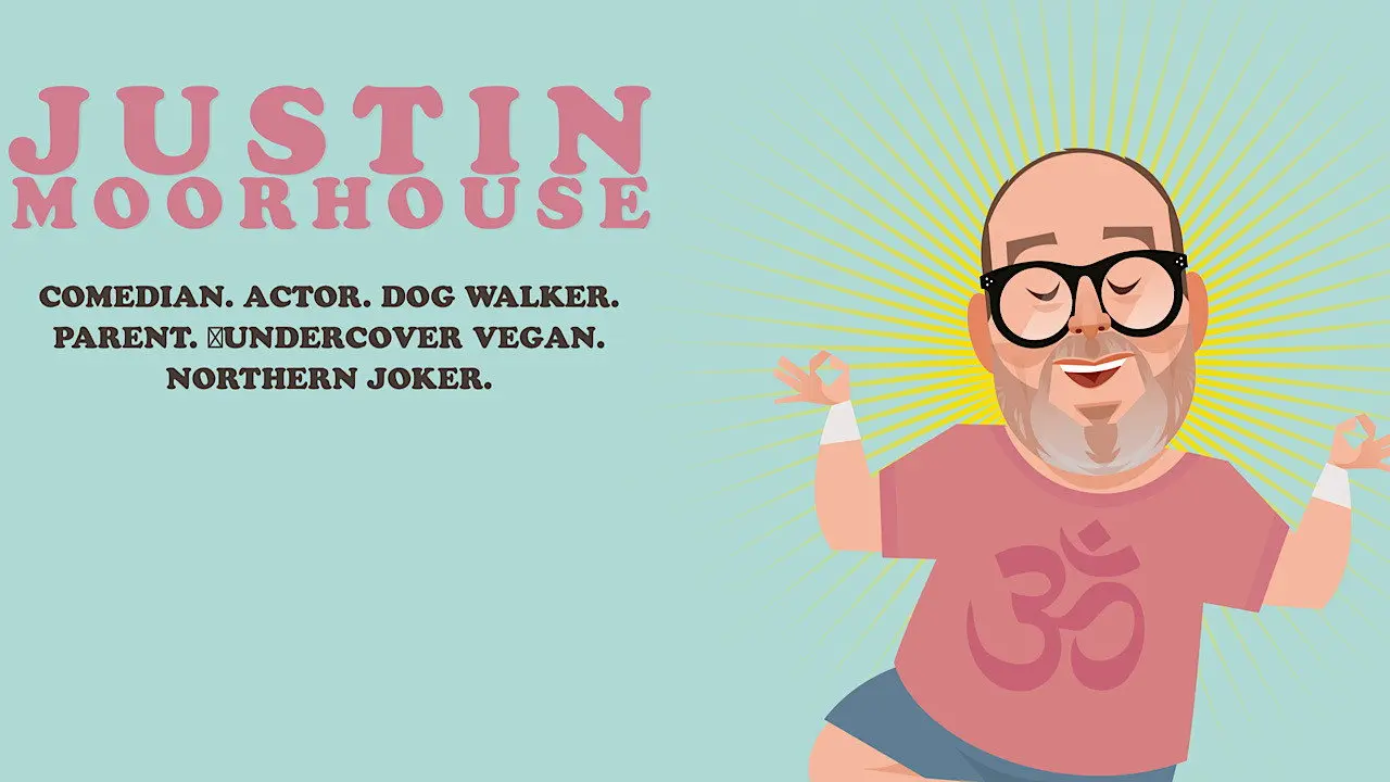 Justin Moorhouse: Stretch & Think backdrop