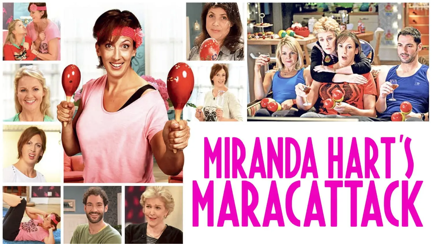 Miranda Hart’s Maracattack backdrop