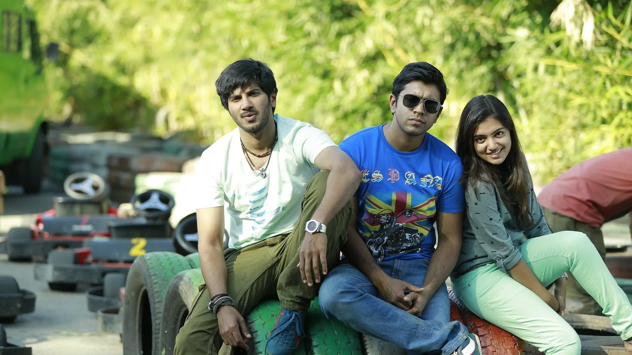 Bangalore Days backdrop