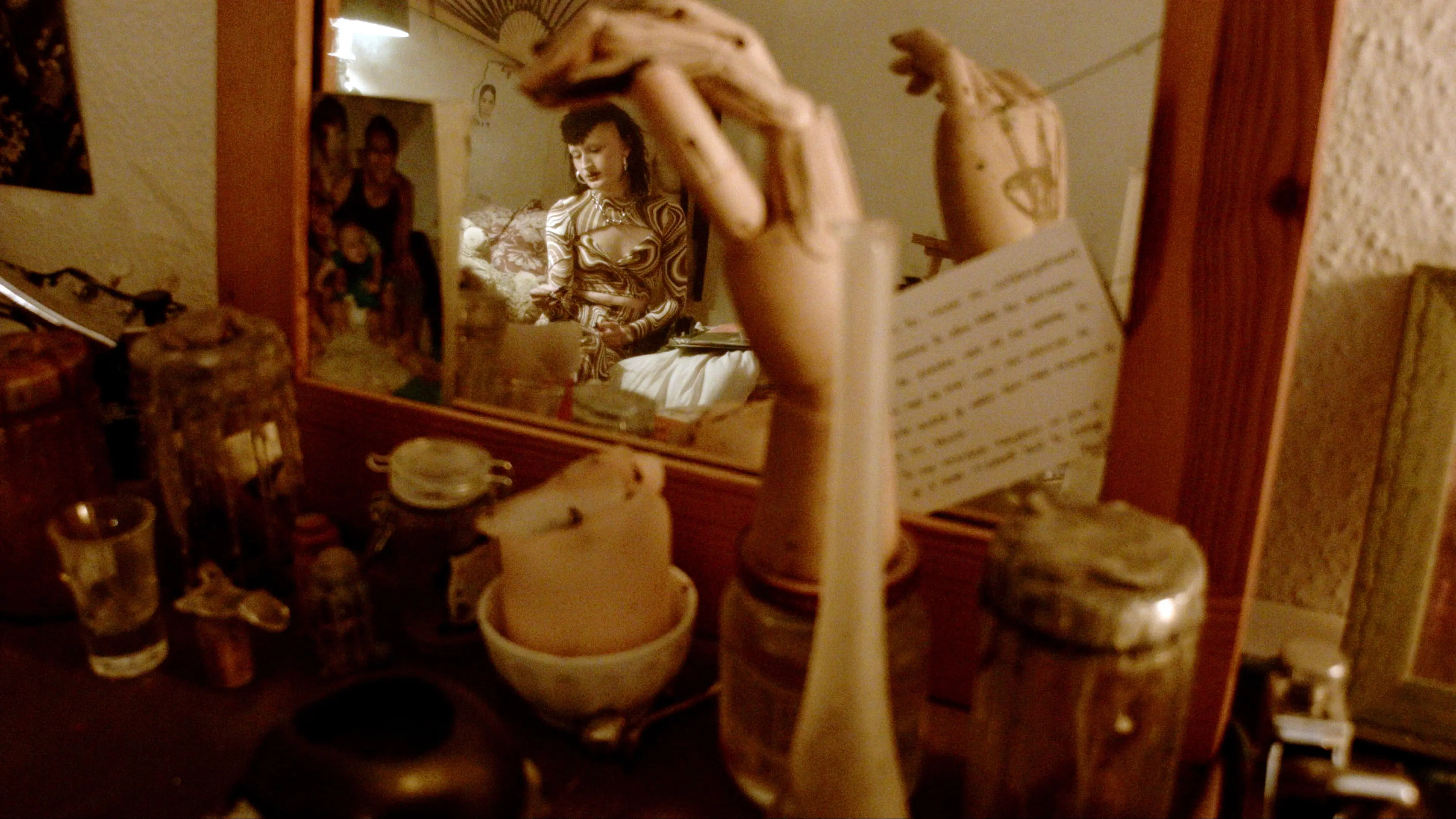 The Princess and the Peacock backdrop