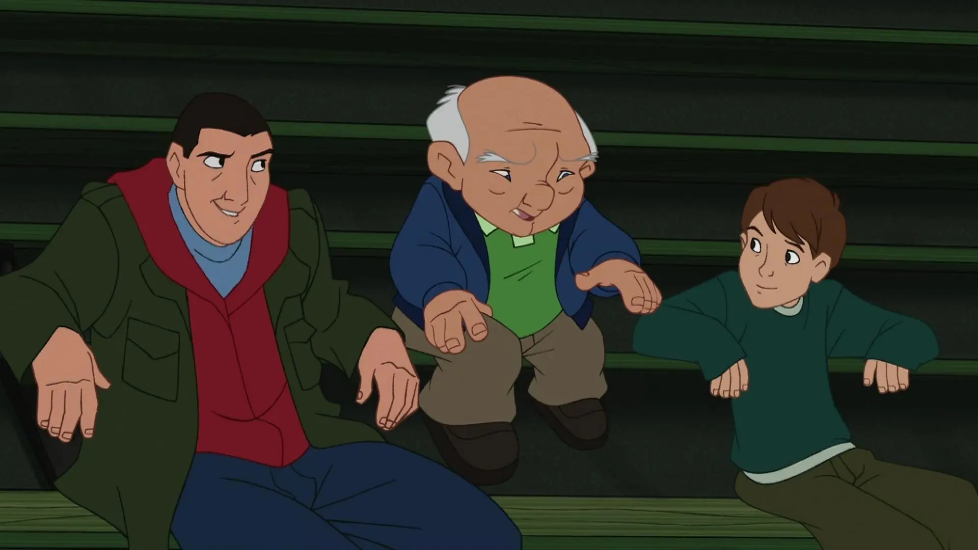 Eight Crazy Nights backdrop
